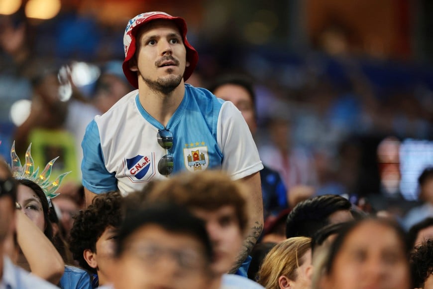 Soccer Football - FIFA World Cup 2026 - Group H - Saudi Arabia v Uruguay - Miami Stadium, Miami Gardens, Florida, U.S. - June 15, 2026
Uruguay fan IMAGN IMAGES via Reuters/Sam Navarro