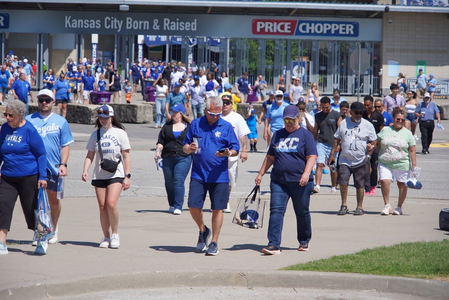 Fans de los Kansas City Royals, equipo de baseball. Foto: Fernando Nicola