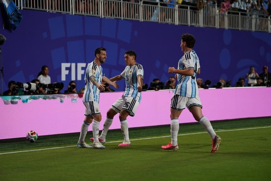GOL DE LIONEL MESSI DOBLETE | Argentina-Argelia, debut en el Mundial 2026 | Arrowhead Stadium | Grupo J | FOTOS DE EL LITORAL EXCLUSIVO. Foto: Fernando Nicola