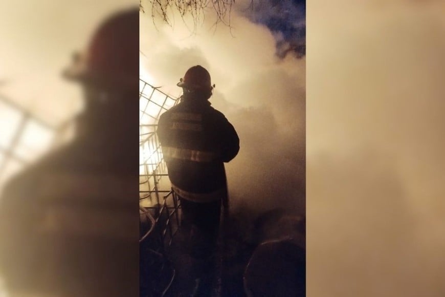 incendio planta reciclado de plásticos