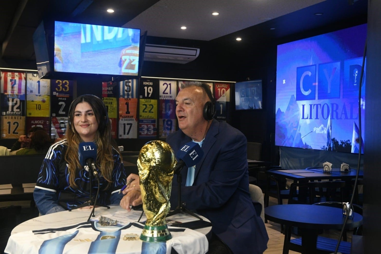 El Litoral y su previa de Argentina vs Argelia con la transmisión de CyD Litoral desde La City.
