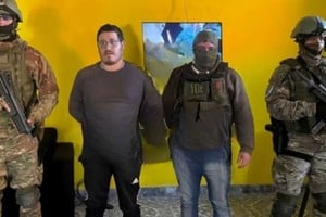 La Compañía TOE, fuerza de elite provincial, realizó la captura. Foto: Gobierno de Santa Fe