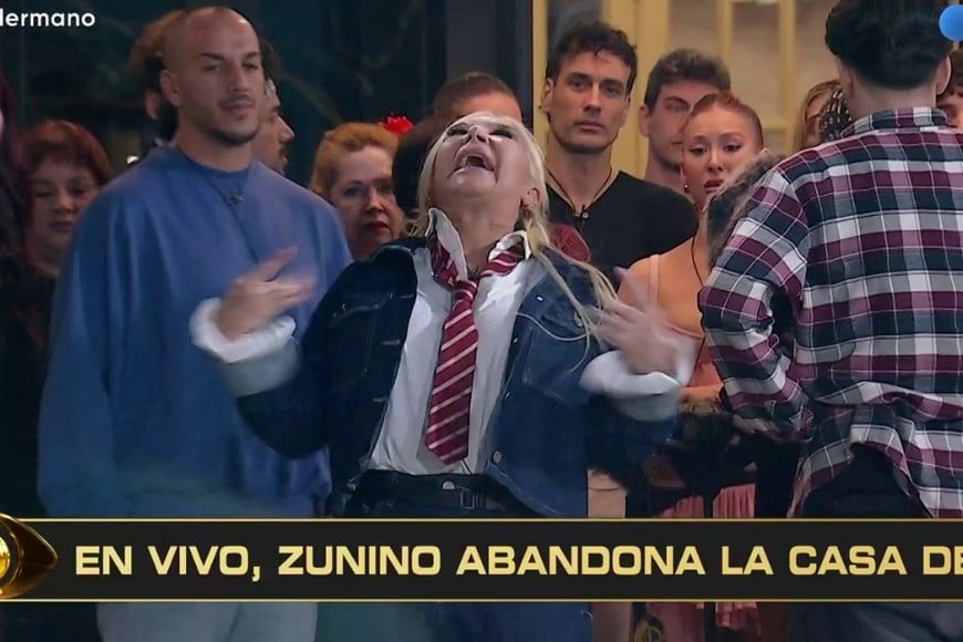 “¿Qué mier… ven afuera?”, le preguntó una y otra vez Yanina a su hijo eliminado de Gran Hermano