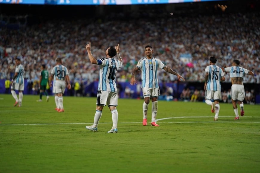 Triplete de Messi | Argentina-Argelia, debut en el Mundial 2026 | Arrowhead Stadium | Grupo J | FOTOS DE EL LITORAL EXCLUSIVO. Foto: Fernando Nicola