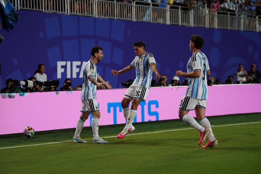 GOL DE LIONEL MESSI DOBLETE | Argentina-Argelia, debut en el Mundial 2026 | Arrowhead Stadium | Grupo J | FOTOS DE EL LITORAL EXCLUSIVO. Foto: Fernando Nicola