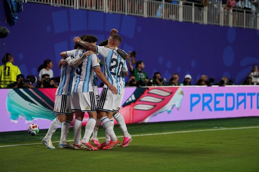 GOL DE LIONEL MESSI DOBLETE | Argentina-Argelia, debut en el Mundial 2026 | Arrowhead Stadium | Grupo J | FOTOS DE EL LITORAL EXCLUSIVO. Foto: Fernando Nicola
