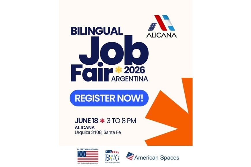 El flyer del Bilingual Job Fair 2026.