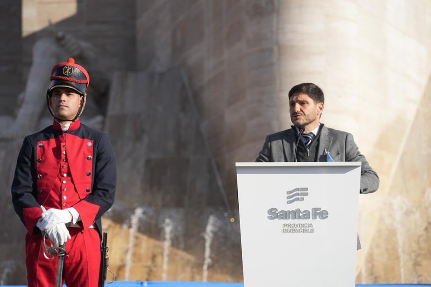 Inauguración Monumento a la Bandera en Rosario. Gentileza