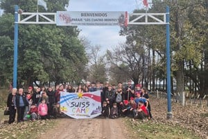 El Swiss Camp pasó por San Jerónimo Norte y fortaleció el vínculo de las nuevas generaciones con la historia suiza