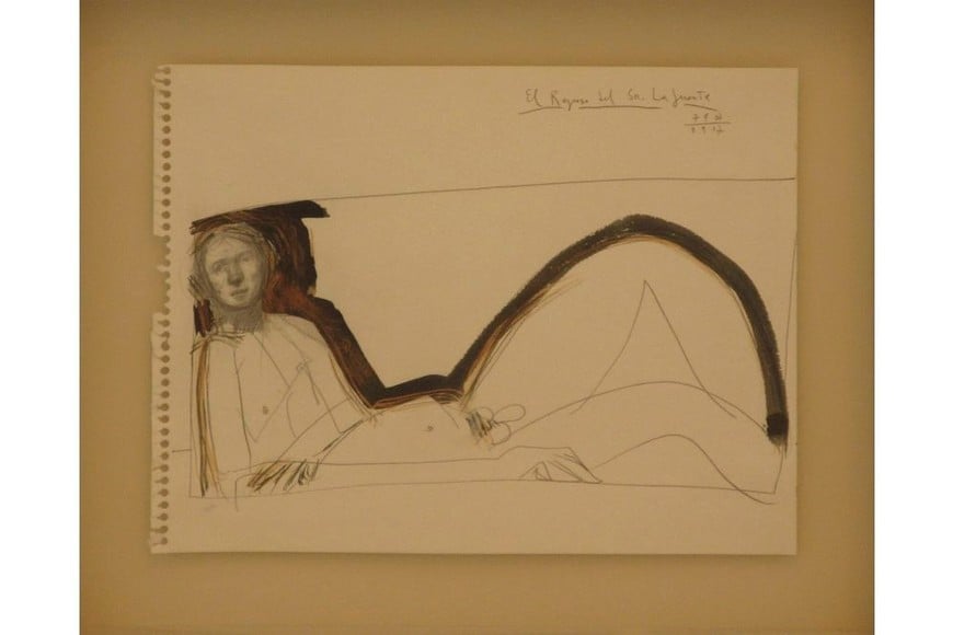 "El regreso del Sr. Lafuente" de Remo Bianchedi. Foto: Galería Jacques Martínez