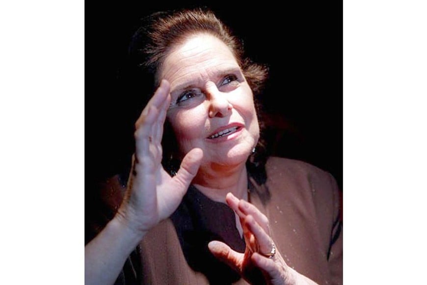 María Vaner en su madurez. Foto: Archivo