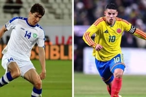 Uzbekistán y Colombia cierran la primera fecha del grupo K. Foto: Archivo.
