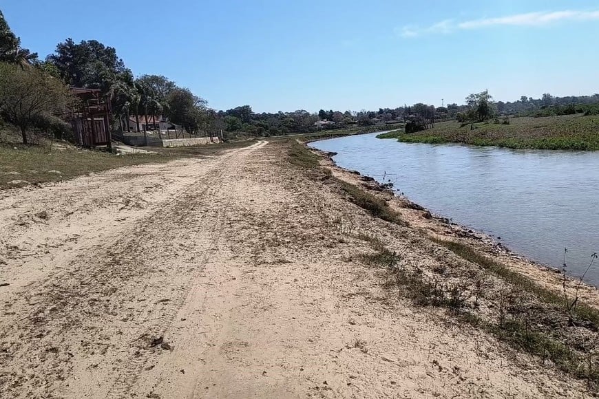 Al Este el río Ubajay, en Arroyo. Archivo.