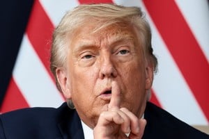 Trump habló sobre Irán durante la cumbre del G7 en Francia. Foto: Reuters