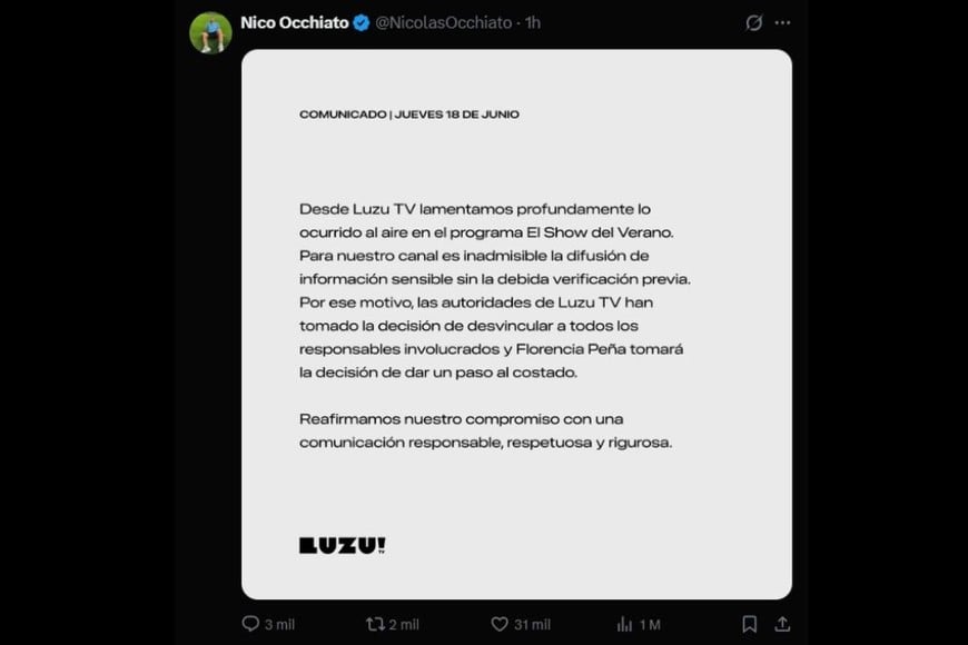 polemica en luzu