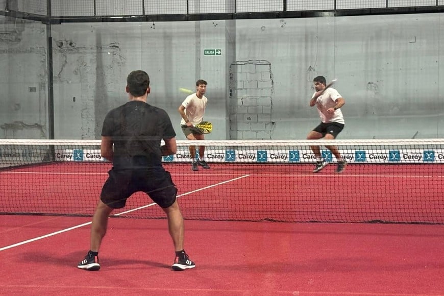 El pádel es una de las nuevas disciplinas de la Copa Santa Fe. Foto: Bianca Ossola.