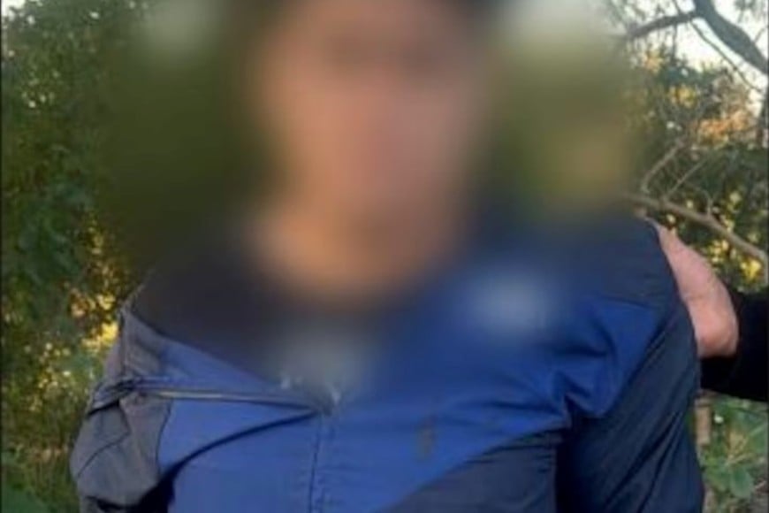 El hombre fue interceptado cuando viajaba en un auto de aplicación.
