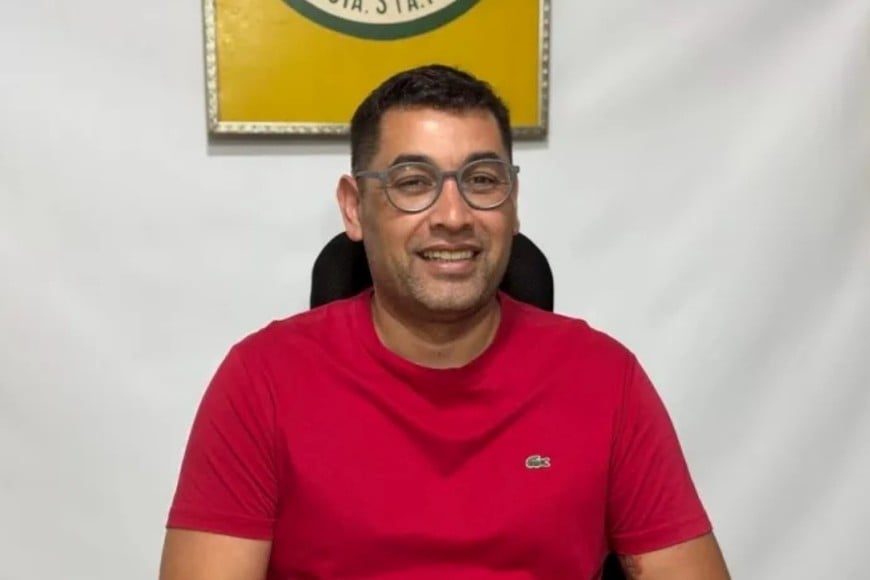 marcos ibañez, titular de la Liga Reconquistense de Fútbol.