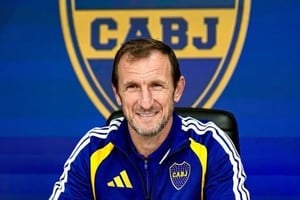 El Vasco inicia su segundo ciclo en el banco de Boca. Foto: Prensa Boca Jrs.