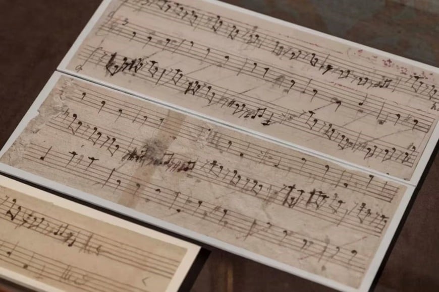 Hallan en París un manuscrito inédito de Mozart con siete obras jamás interpretadas.