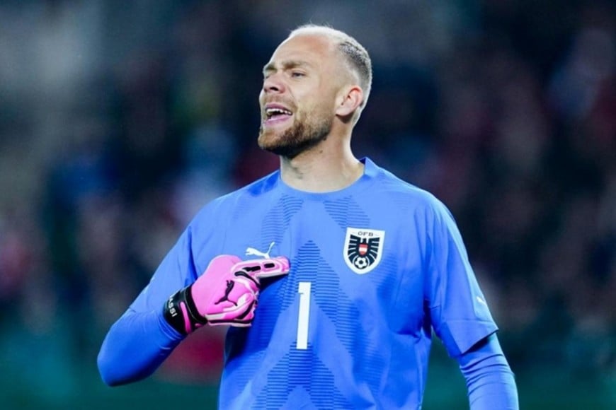 Alexander Schlager fue titular en la victoria de Austria ante Jordania por el Grupo J.