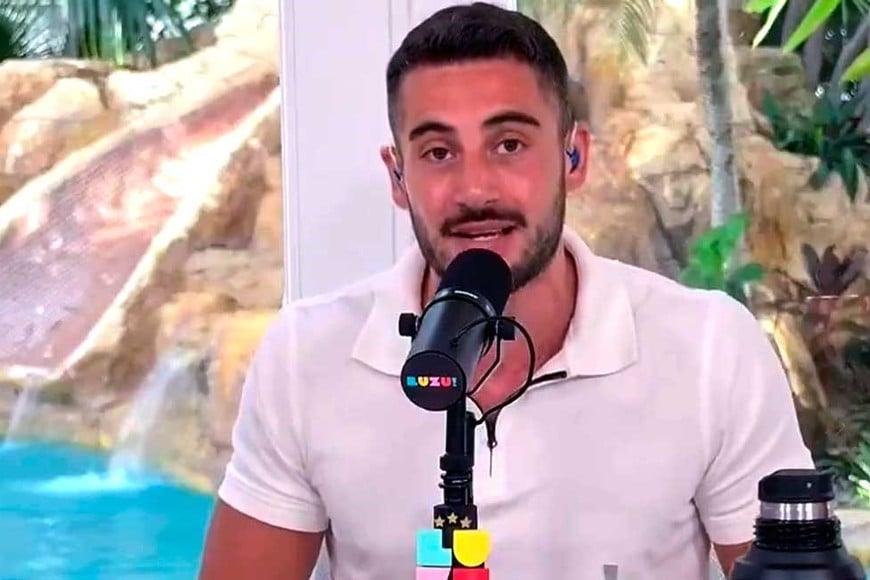 El conductor y propietario de Luzu manifestó su postura al día siguiente del escándalo con Florencia Peña.