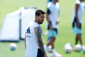 Lionel Messi durante los entrenamientos. Crédito: REUTERS/Hannah Mckay