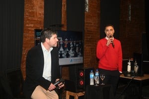 Maxi Macedo y Marcelo Temperini estuvieron a cargo de la charla. Foto: Manuel Fabatía