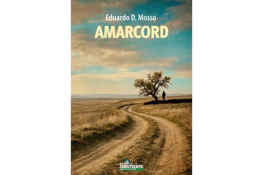 Portada de “Amarcord”, libro de cuentos de Eduardo Mosso.