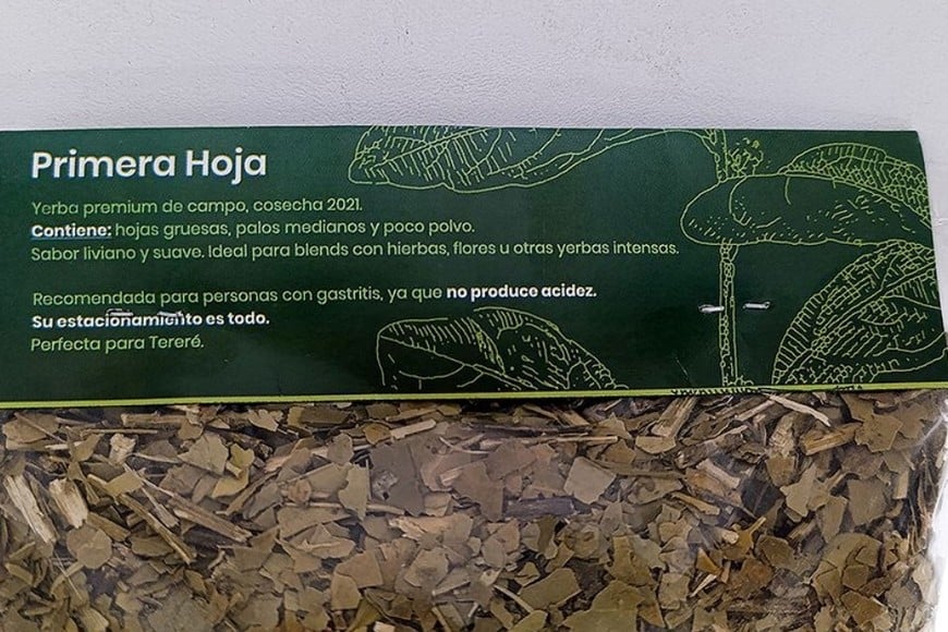 Yerba mate marca Antonia.