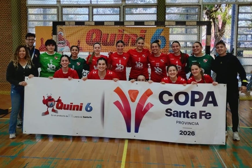 Las chicas del rojo lo resolvieron en el complemento. Foto: Prensa Copa Santa Fe.