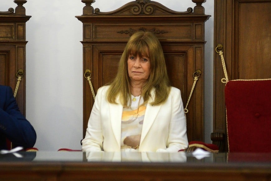 Presidenta de Jufejus, Emilia Valle. Foto: Guillermo Di Salvatore