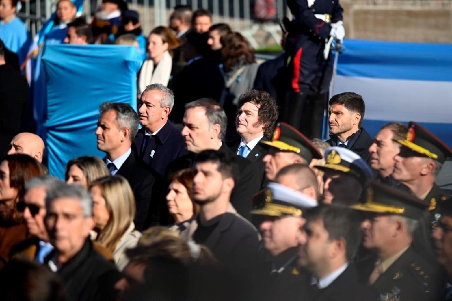 Acto Día de la Bandera en Rosario.