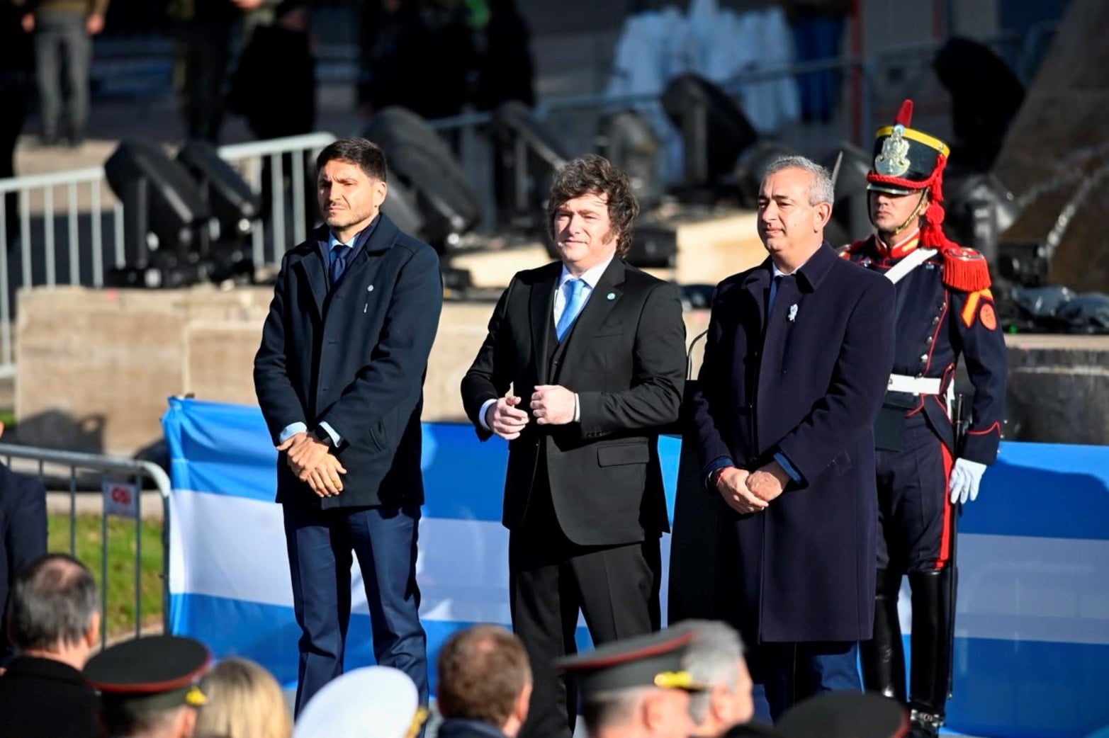 Acto Día de la Bandera en Rosario.