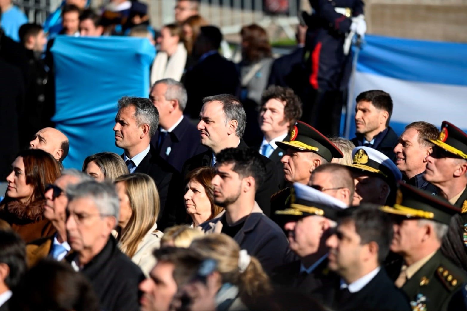Acto Día de la Bandera en Rosario.