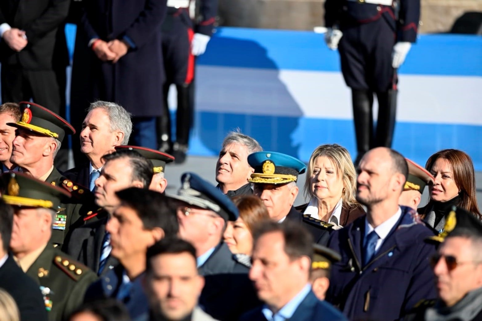 Acto Día de la Bandera en Rosario.
