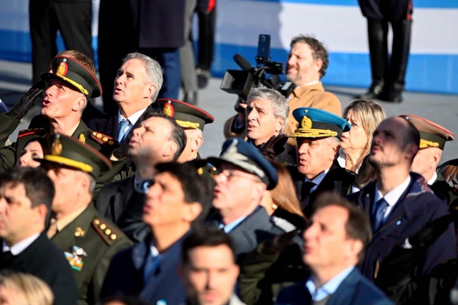 Acto Día de la Bandera en Rosario.
