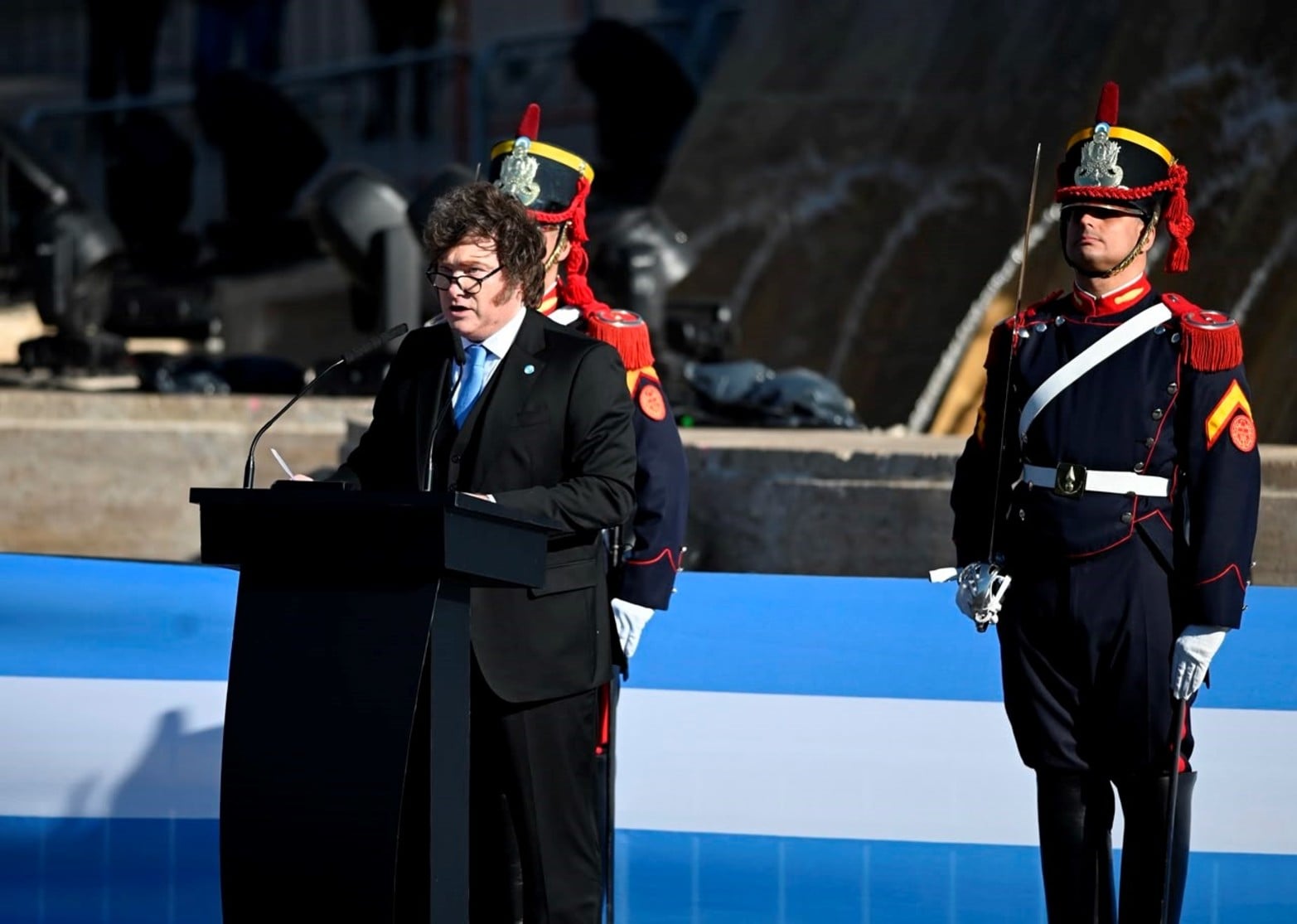 Acto Día de la Bandera en Rosario.