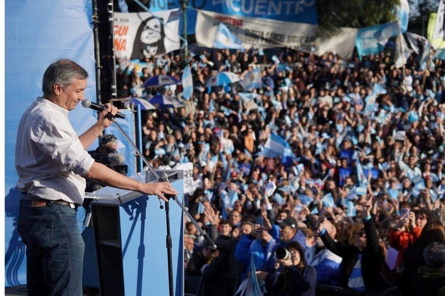 banderazo pidiendo la liberacion de cristina kirchner