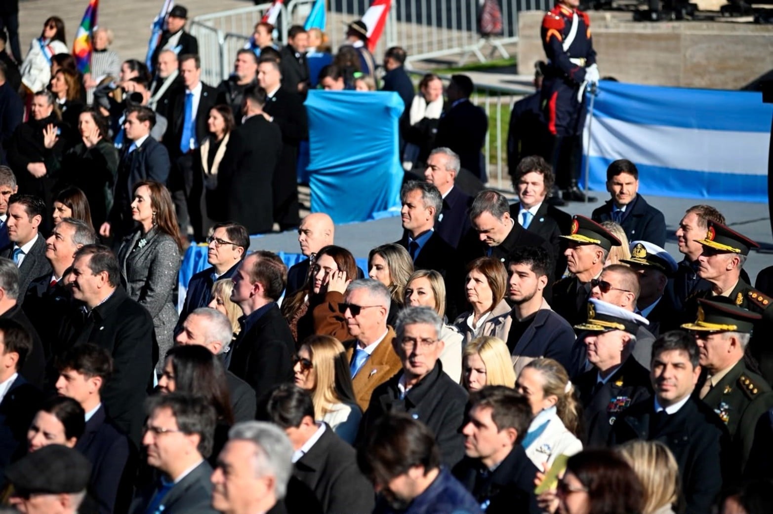 Acto Día de la Bandera en Rosario.