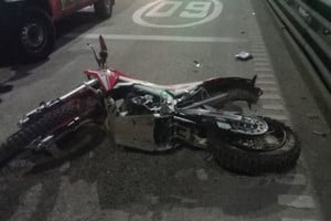 El siniestro ocurrió a la altura del Nuevo Puente Pueyrredón