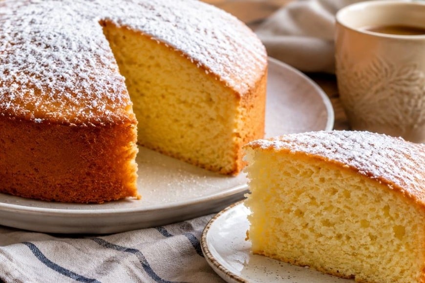 La torta esponjosa de vainilla se mantiene como una de las recetas más elegidas