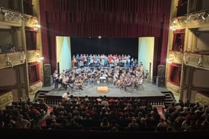 Las Bandas Sinfónicas de Niños y Juvenil estarán dirigidas por Omar Lacuadra y Víctor Malvicino, respectivamente. Foto: Gentileza Ministerio de Cultura de Santa Fe