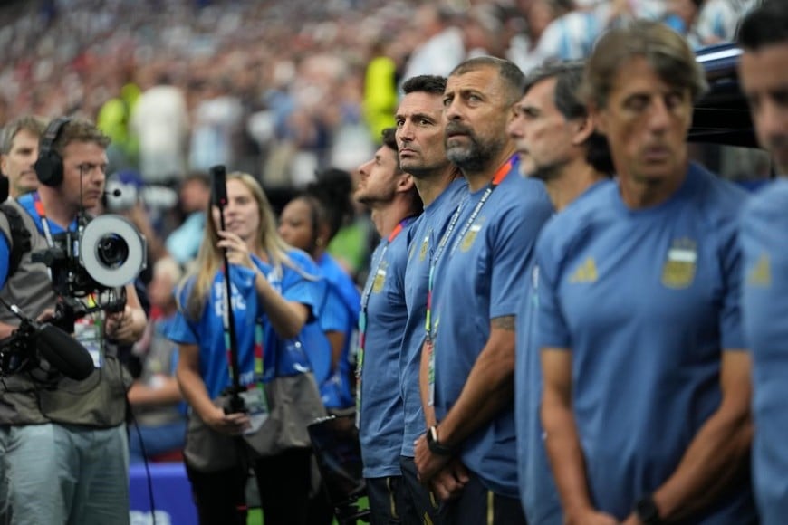 Scaloni | Cuerpo técnico selección | Argentina-Austria, Mundial 2026 | Dallas Stadium | Grupo J | FOTOS DE EL LITORAL EXCLUSIVO. Foto: Fernando Nicola
