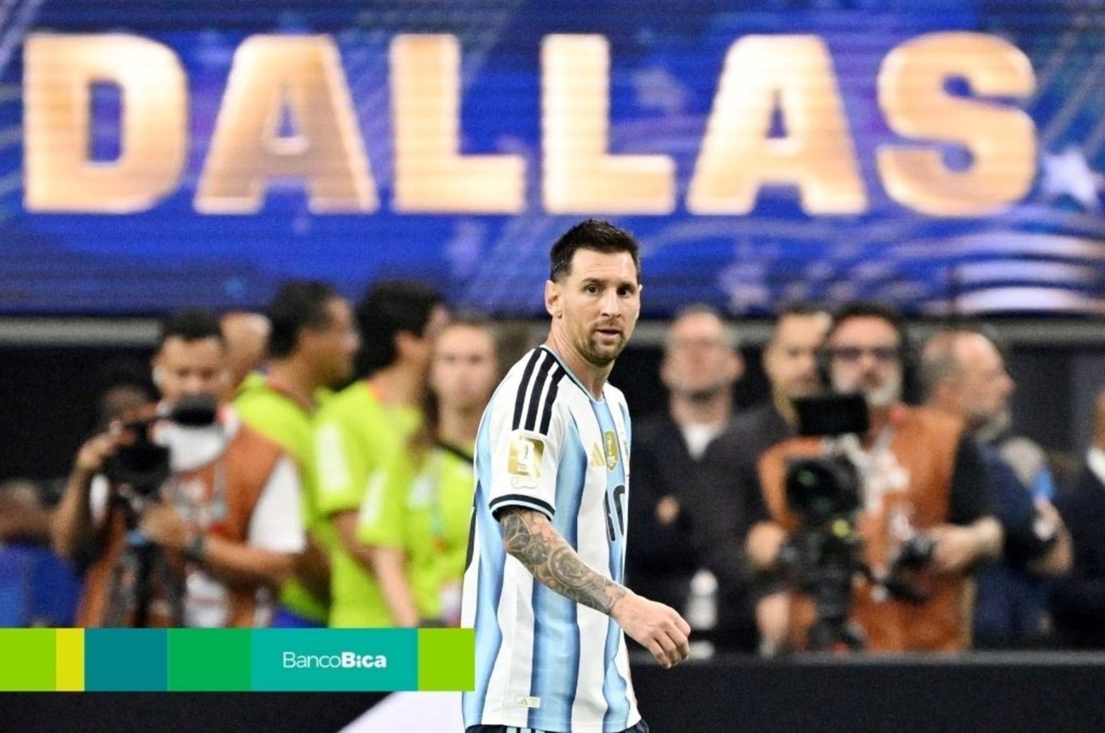 Messi en Dallas, un partido histórico. 