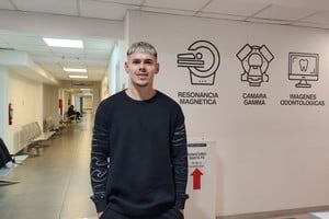 García se hizo los estudios médicos y es nuevo jugador de Colón. Foto: Gentileza FM Sol.