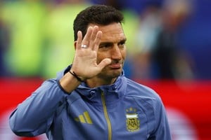 Scaloni se fue satisfecho tras el segundo triunfo en este Mundial.