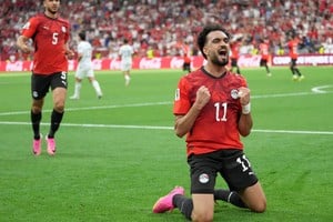 La selección de Egipto consiguió el domingo una victoria de enorme valor Créditos: Xinhua/Meng Yongmin
