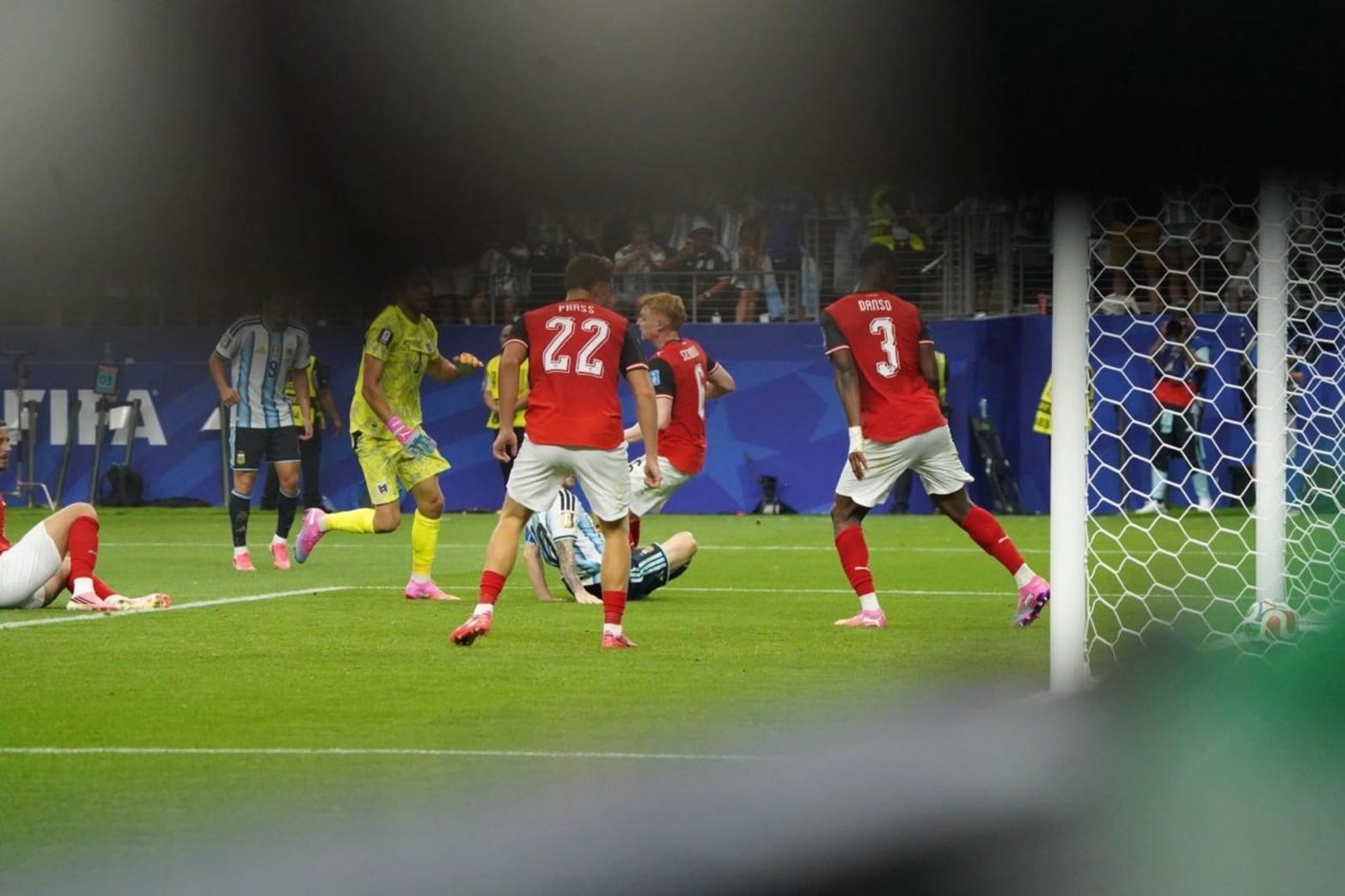 La secuencia del segundo gol de Lionel Messi para Argentina en el triunfo ante Austria.