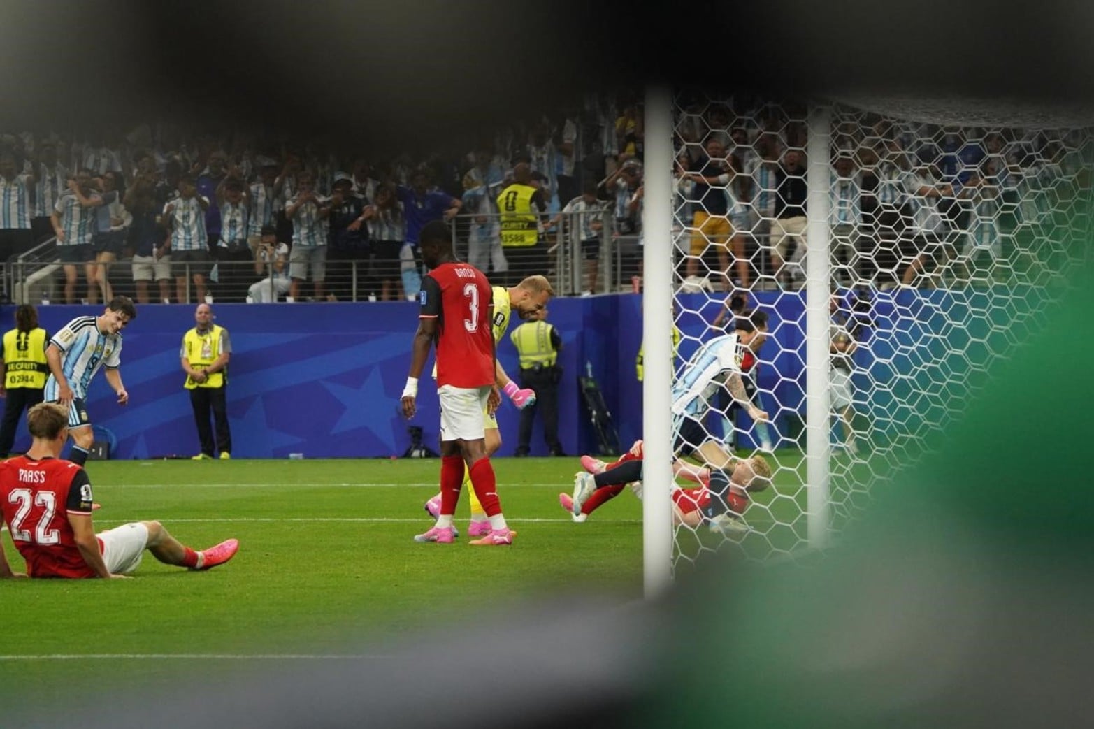 La secuencia del segundo gol de Lionel Messi para Argentina en el triunfo ante Austria.